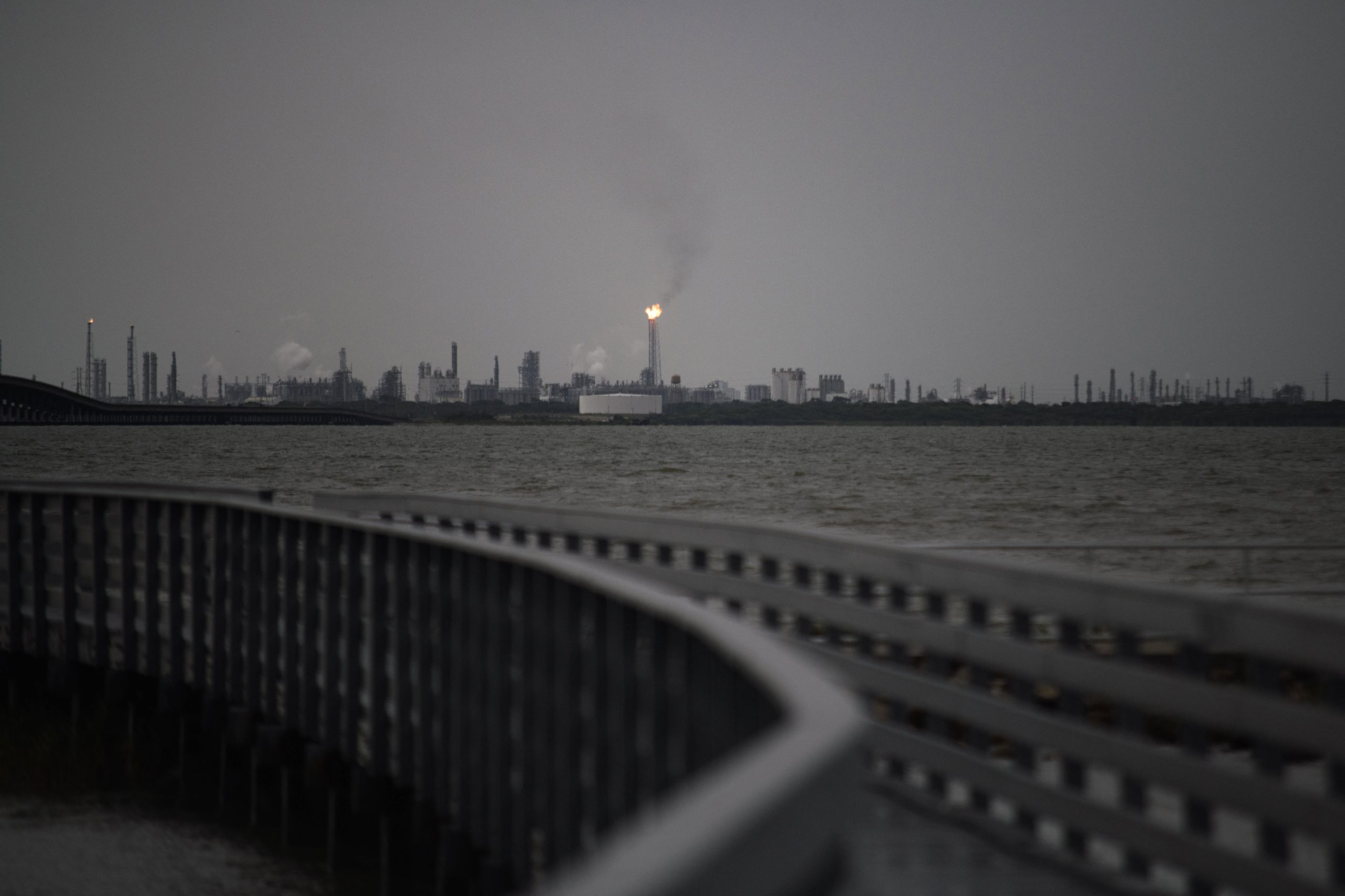 Fossil fuel plants belched toxic pollution as Hurricane Beryl hit Gulf Coast