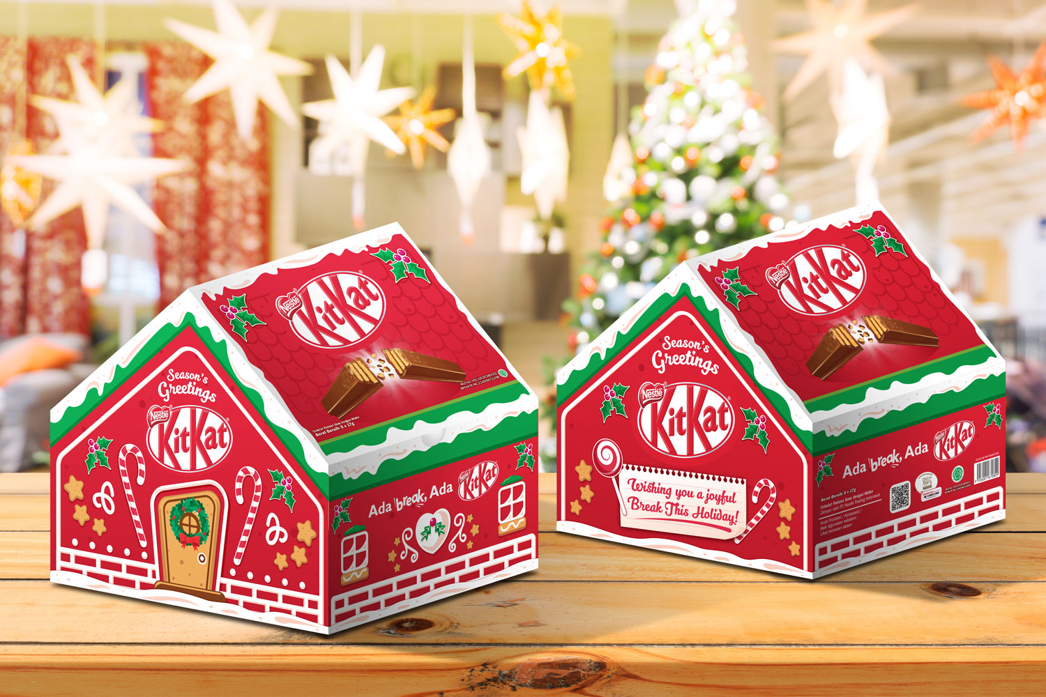 Kitkat Christmas Festive Posm Morning Communications