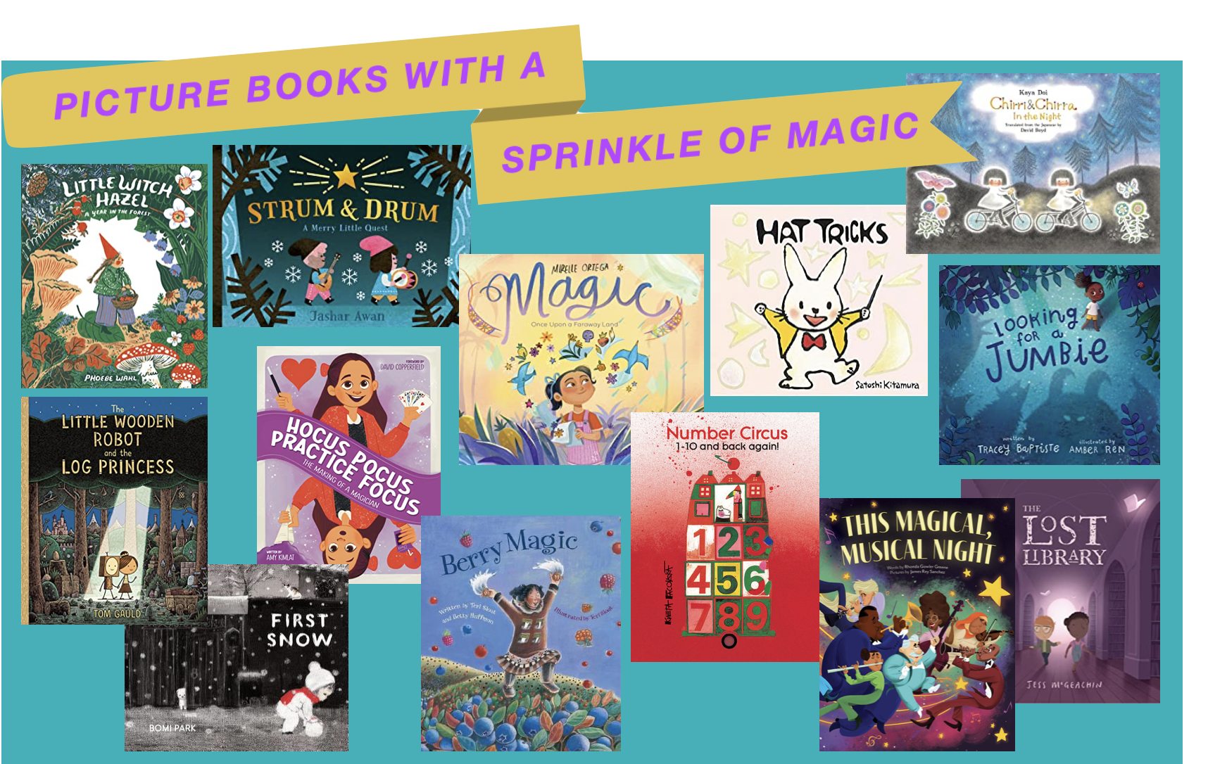 13 picture books with a sprinkle of magic