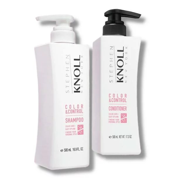 【本日 ポイント 10倍 ! 】STEPHEN KNOLL (スティーブン ノル) コーセー カラーコントロール W シャンプー コンディショナー セット 各500mL スティーブンノルシャンプー シャンプーコンディショナーセット カラーケアトリートメント シャンプーセット