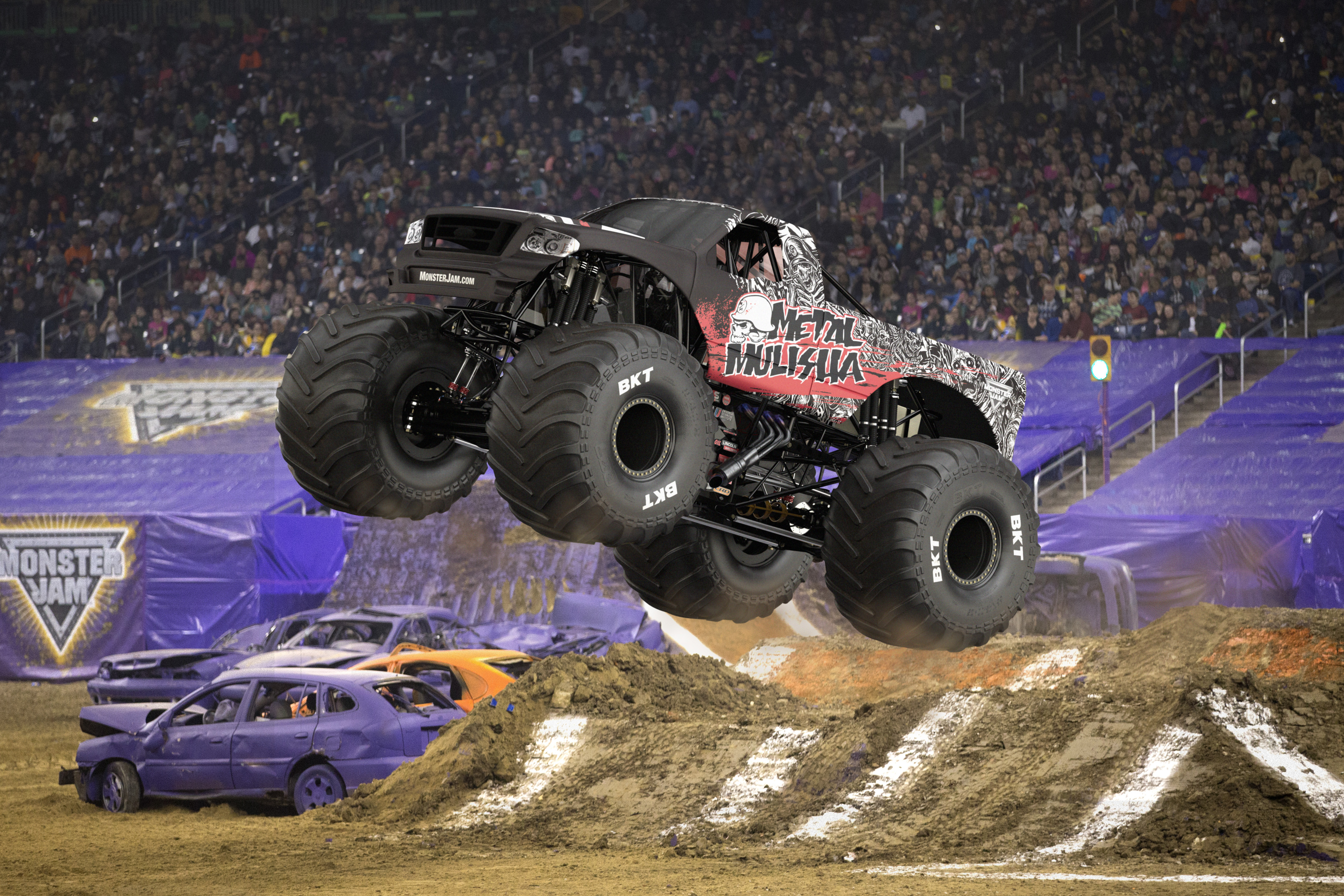Monster Jam Hits The Dirt At Petco Park This Weekend Times Of San Diego