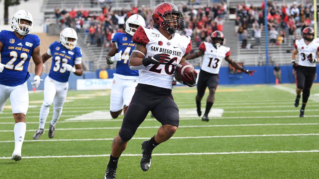 95 Yard Kick Return Wows As Sdsu Leaves San Jose State In Dust Times Of San Diego