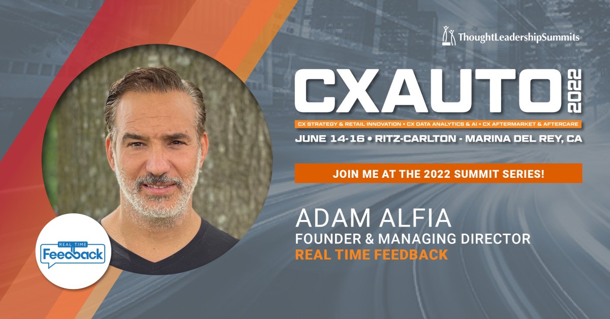 Adam Alfia Founder Managing Director Feedback Thought Leadership Summits