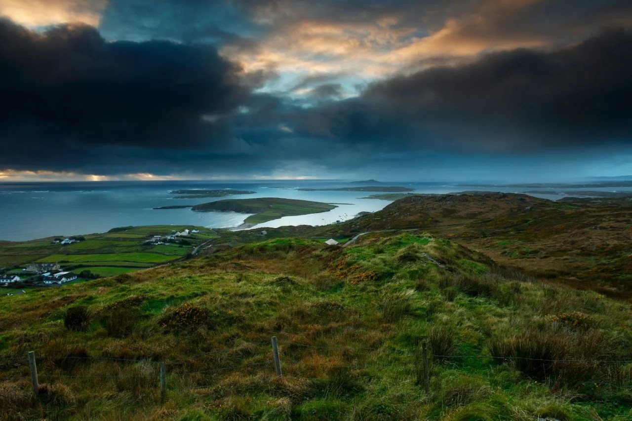 Galway beautiful places The Sky Road Clifden
