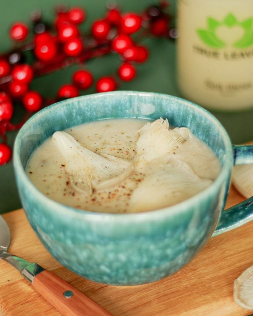 Romige Champignon Soep True Leaves Sea Moss 100 Natuurlijk Vanuit Jamaica