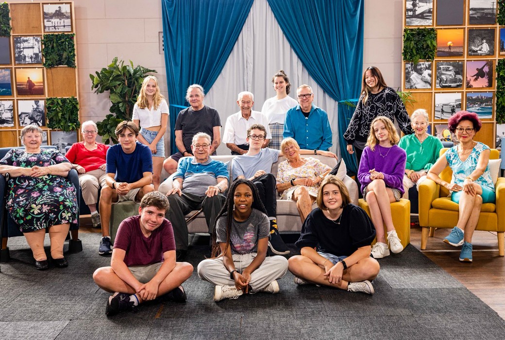 Old People S Home For Teenagers Meet The Cast Tv Tonight