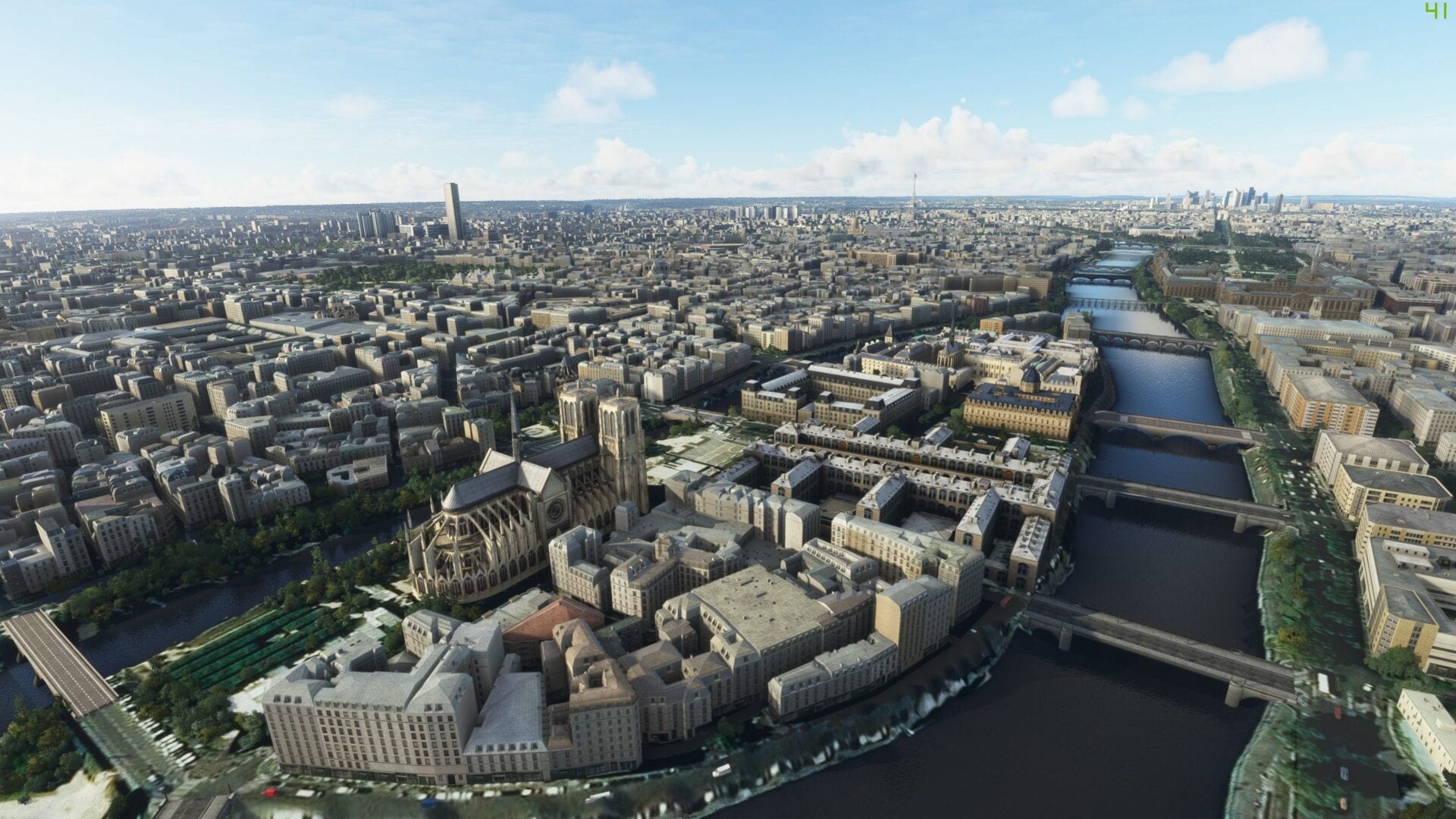 Microsoft Flight Simulator Landmarks Paris