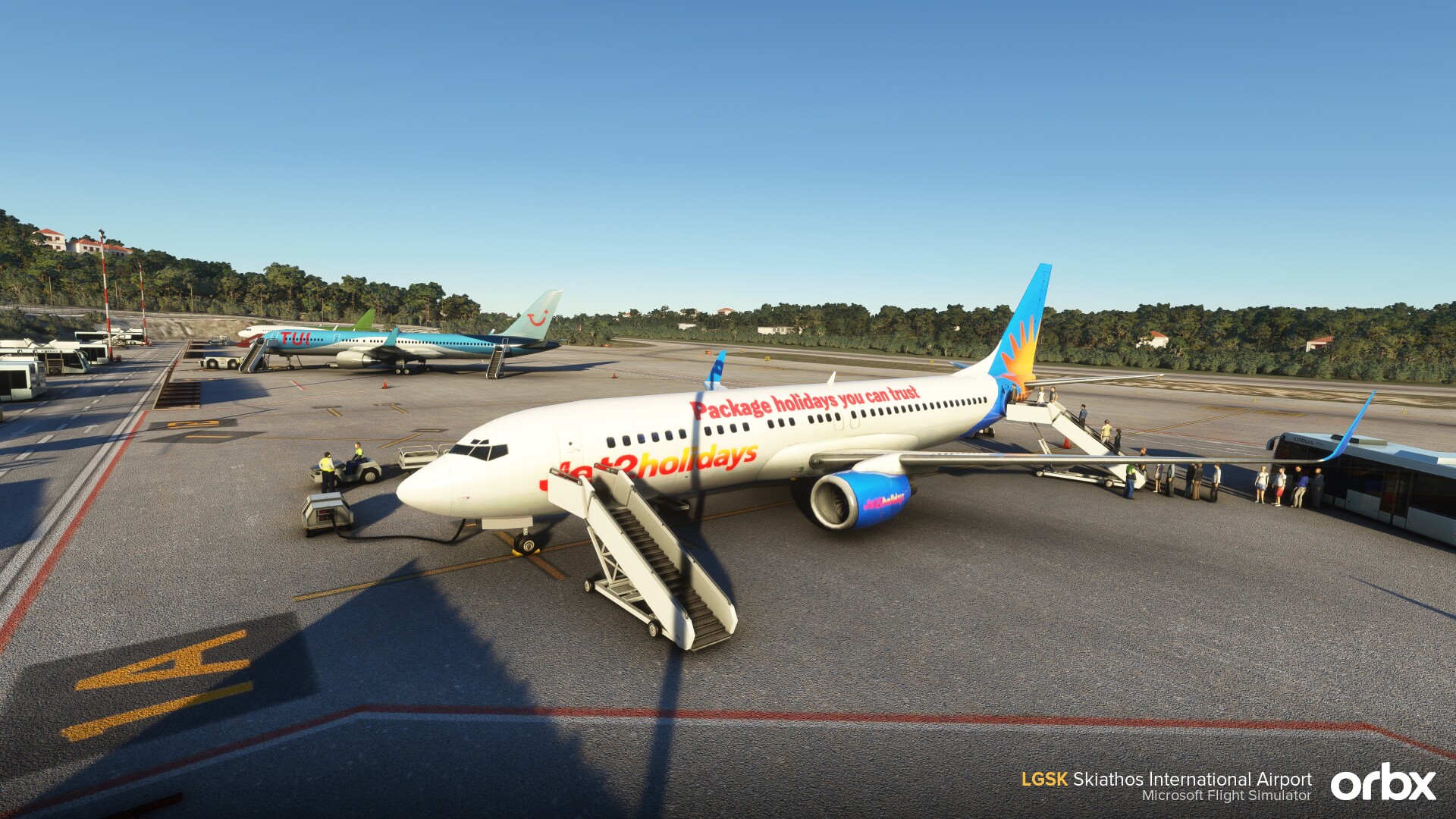 Microsoft Flight Simulator Skiathos