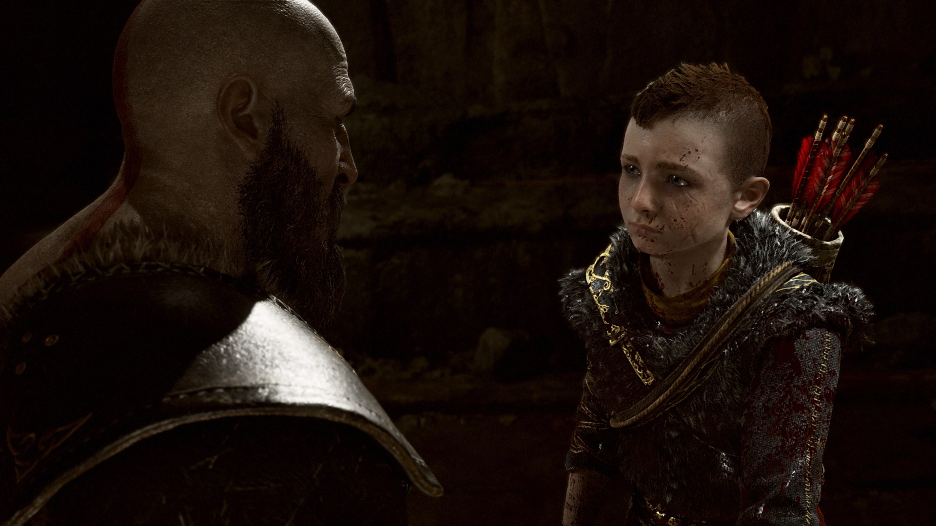 God of War Kratos Atreus Talk