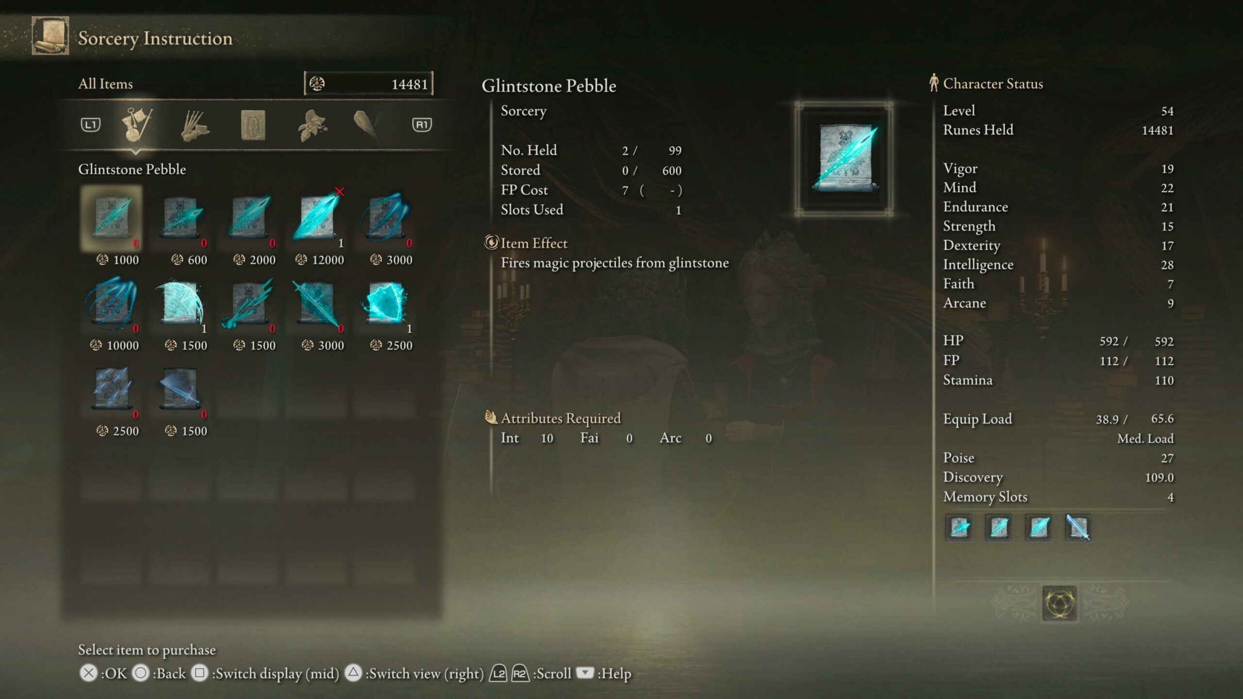 Elden Ring How To Equip Sorcery Spells And Magic