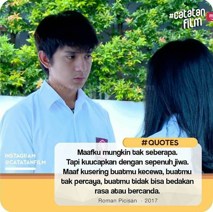 kumpulan puisi kehidupan paling baru risuka id. Kata Kata Maaf Roman Picisan