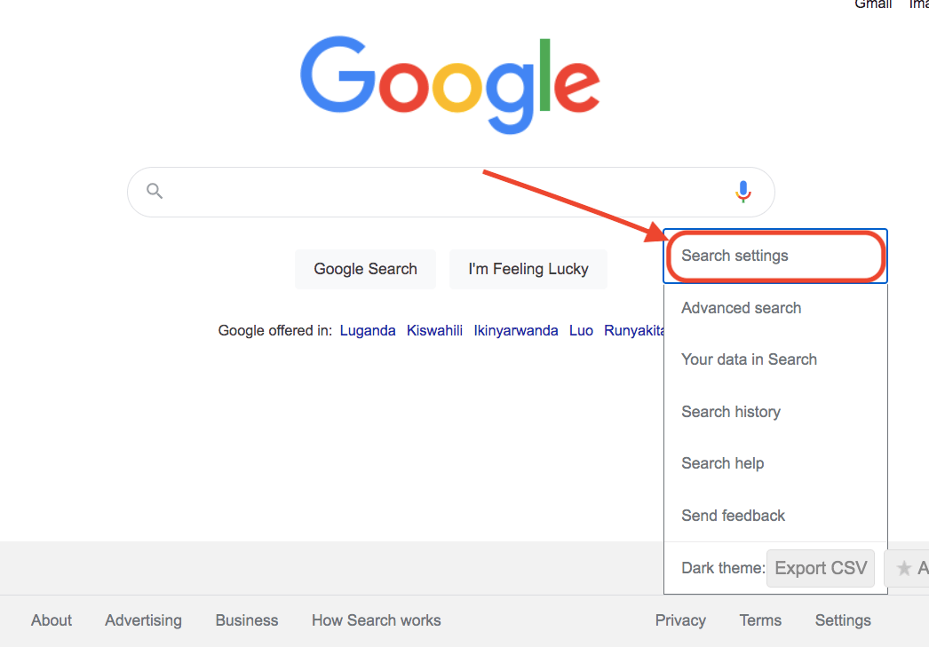how to turn safesearch off