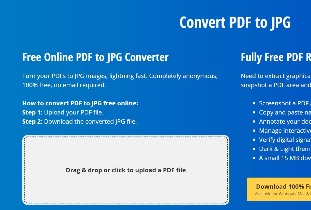 5 Free Pdf To Jpg Converter Online