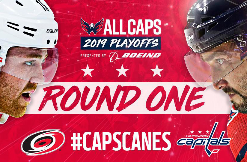 Capitals To Face Hurricanes In Round 1 Capitals Outsider