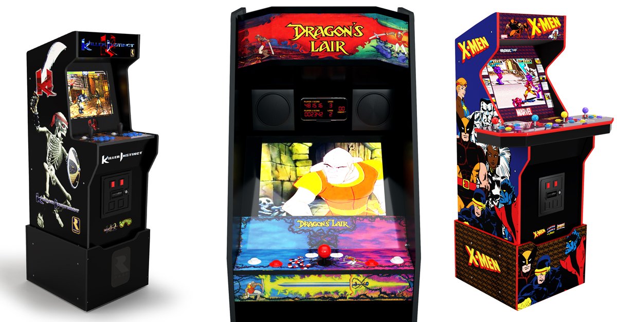 Arcade 1Up Killer Instinct X-Men Dragon's Lair