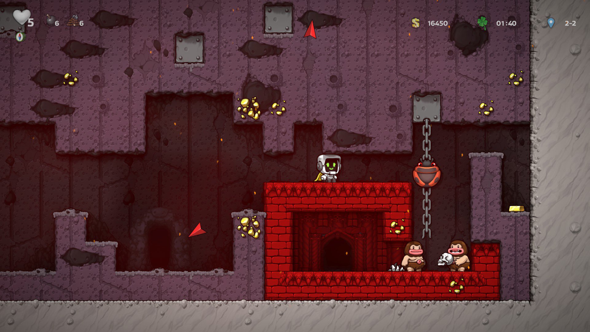 How to reach Vlad and get the crown in Spelunky 2