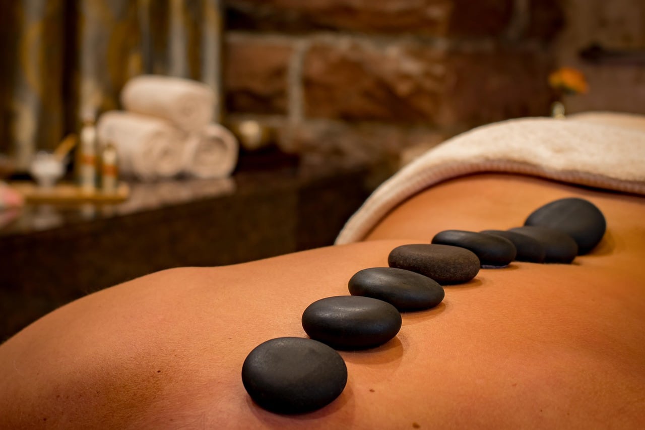 stones, spa, massage-spa retreat