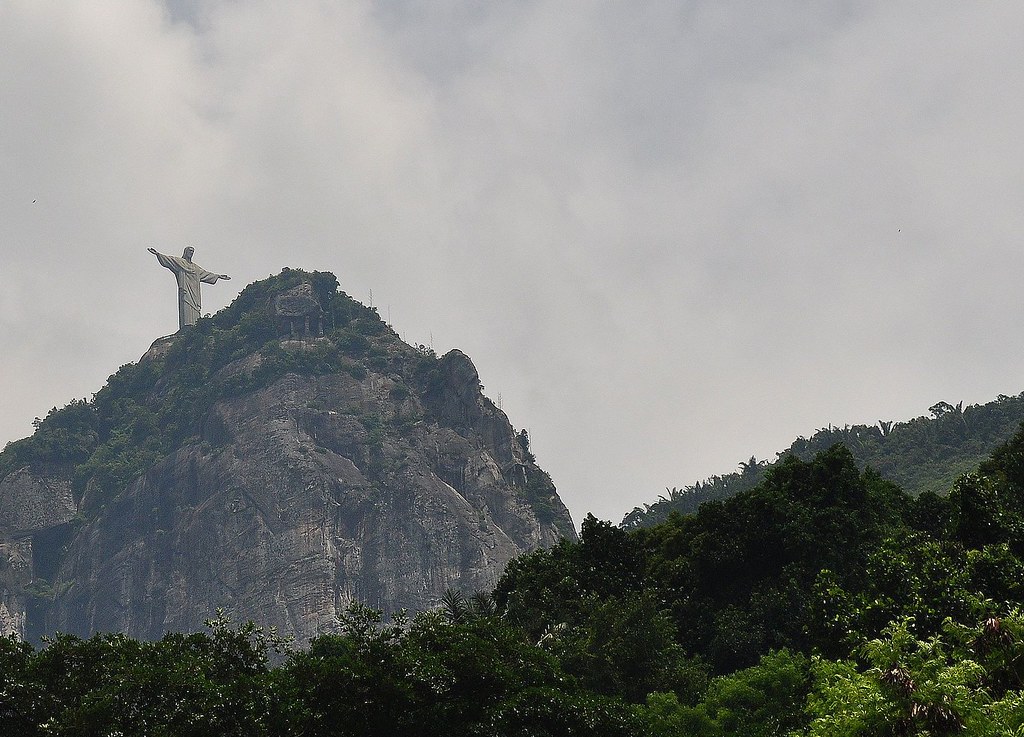 Clouds Over Corcovado Mountain