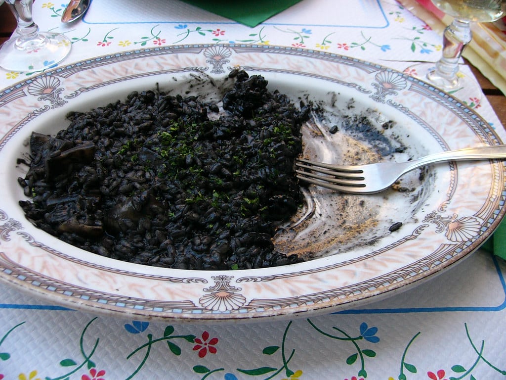 black risotto