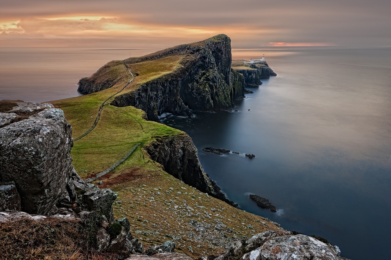 neist point, sea, coast-Scotland Solo Female Travel