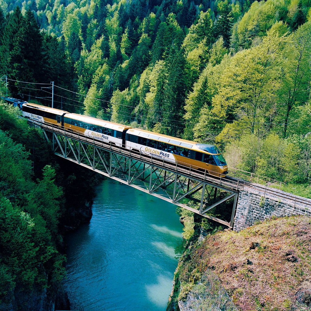 Golden Pass Panoramic Train, Switzerland
