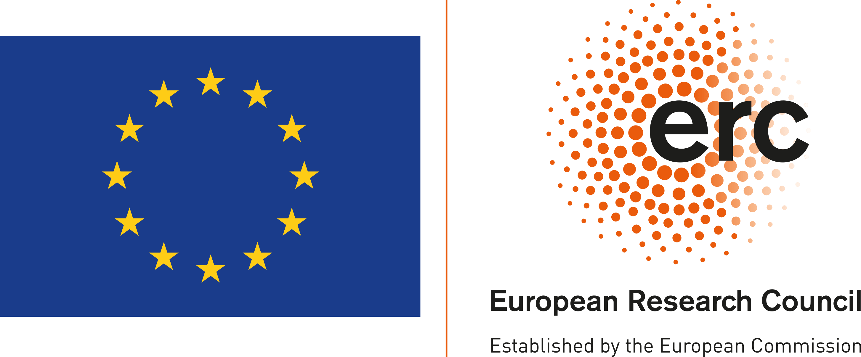 EU and ERC logos