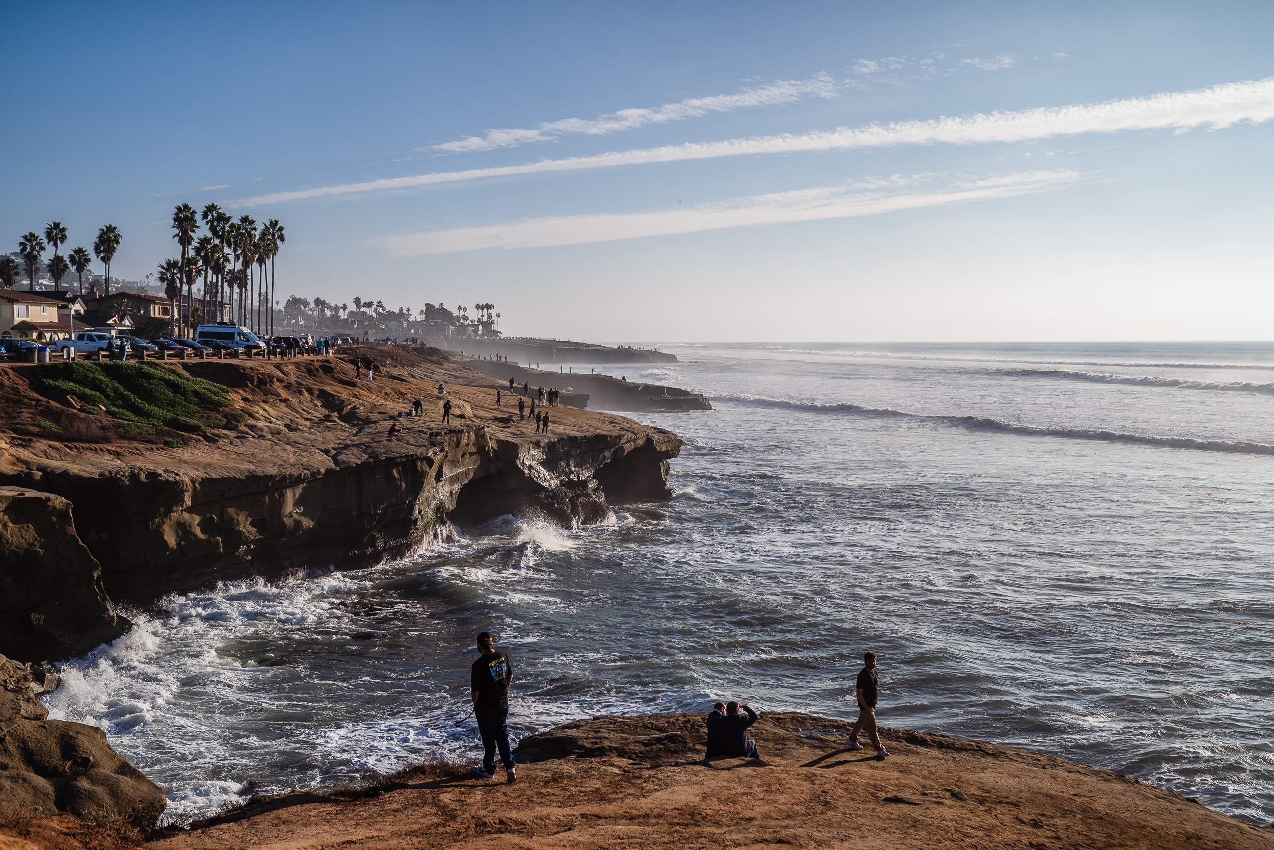 Sunset Cliffs on Dec. 28, 2023.