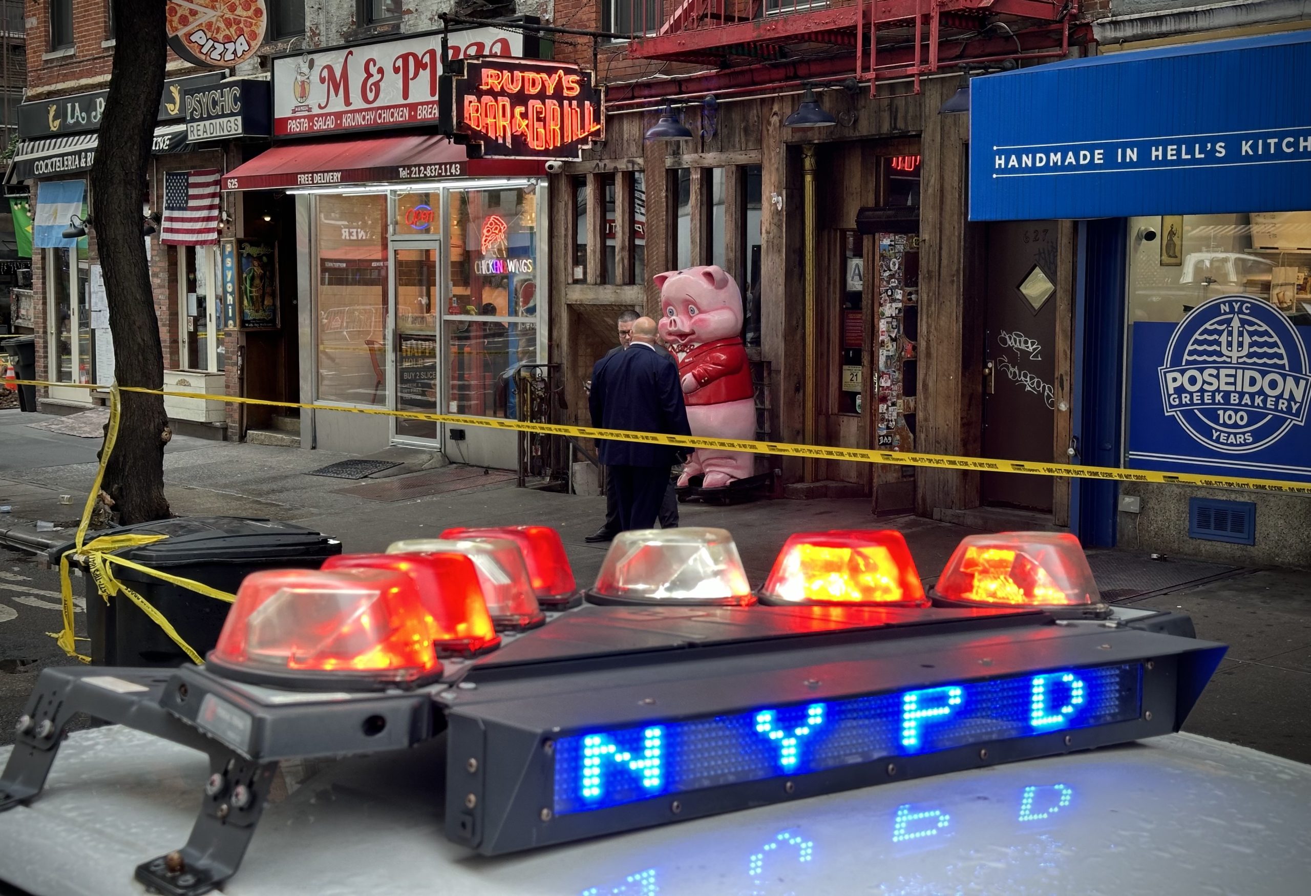 Early Morning Dispute Outside Rudy’s Bar on 9th Avenue Leaves Two Hospitalized