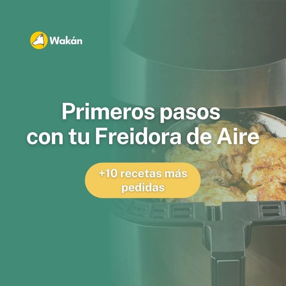 Libro De Recetas Para Freidora De Aire Wakan