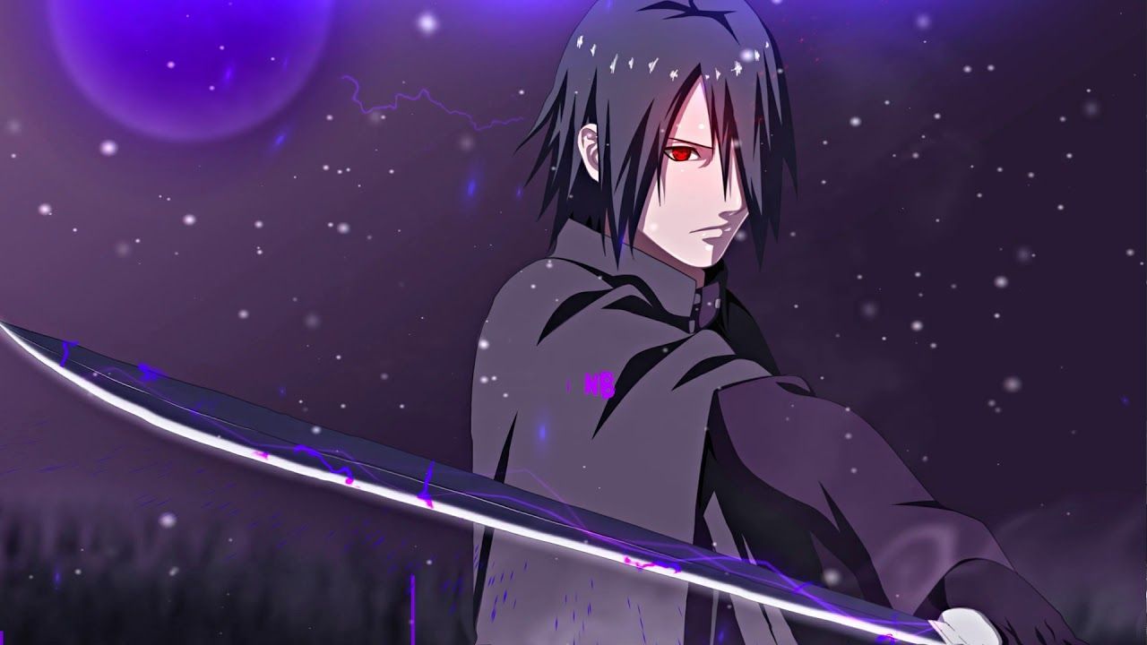 Sasuke Uchiha Purple Aesthetic Wallpaper Sasuke Sasukeuchiha Anime ...