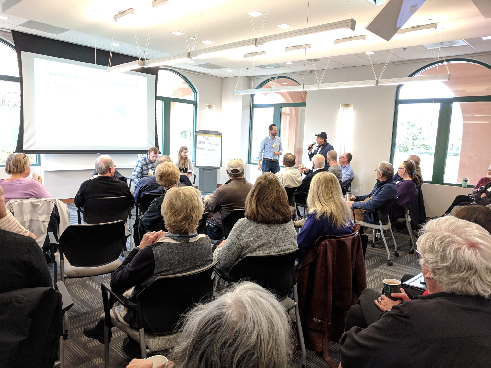 member coffee at the San Diego Foundation