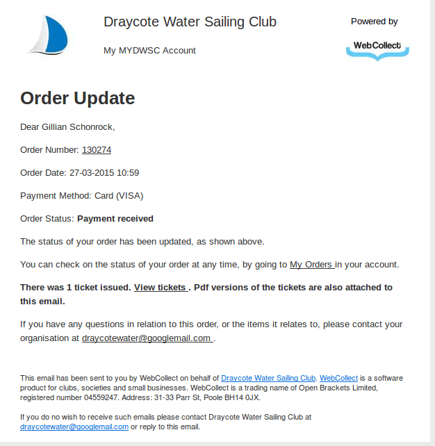 Order Status Email Templates Otosection