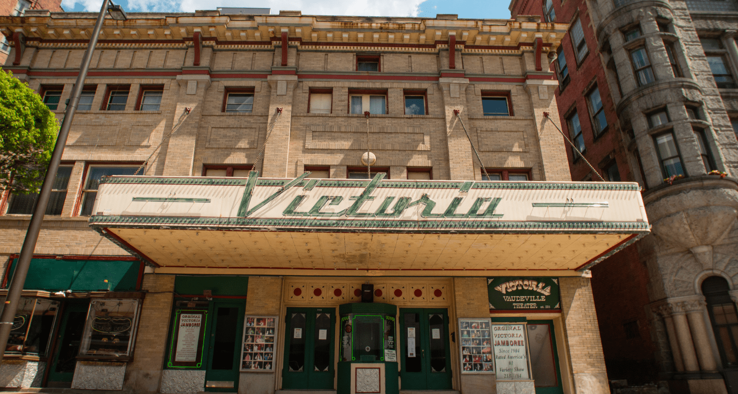The Victoria Wheeling S Last Remaining Vaudeville Theater Weelunk