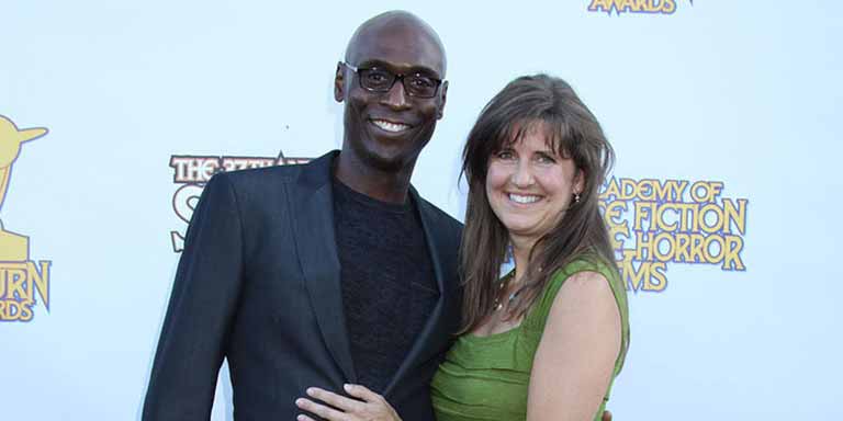 Reddich with his wife