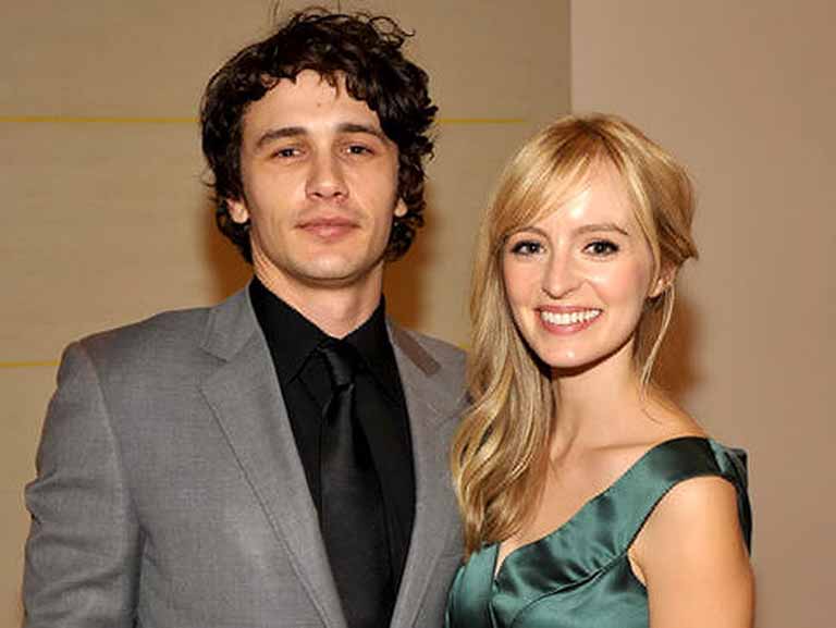 James with Ahna O’Reilly