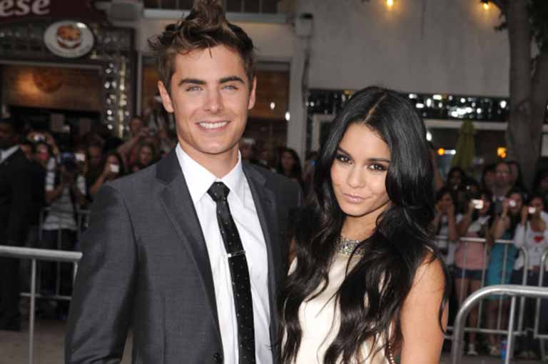 Zac with Vanessa