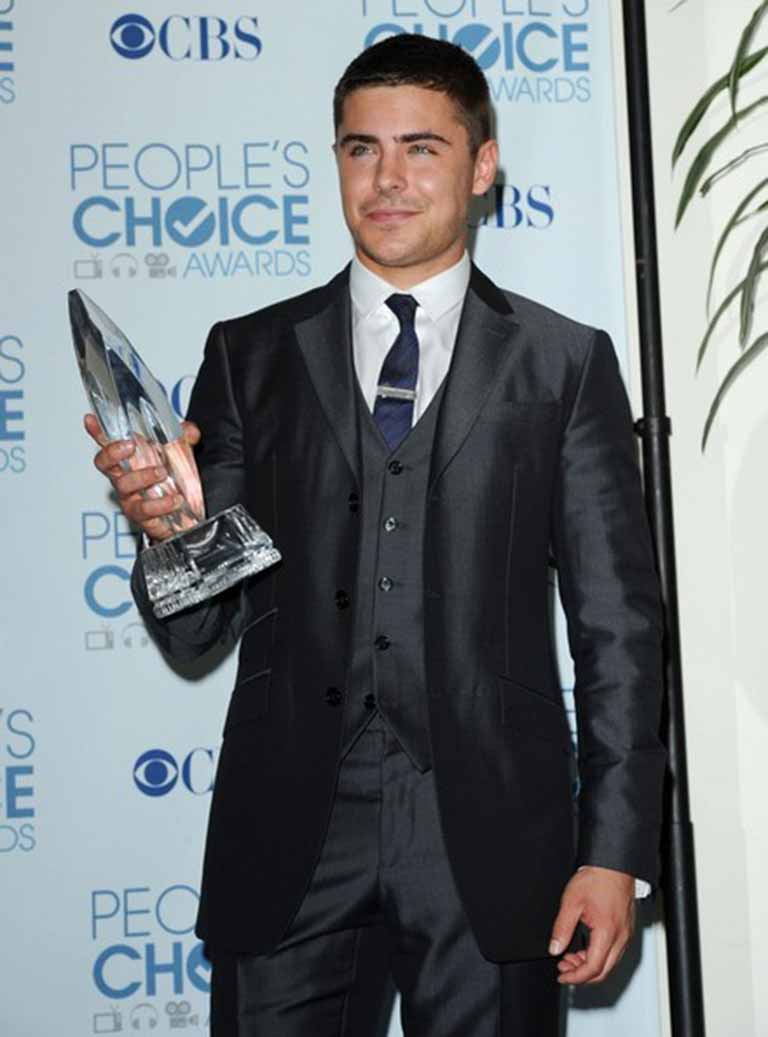 Zac won People Choice Awards