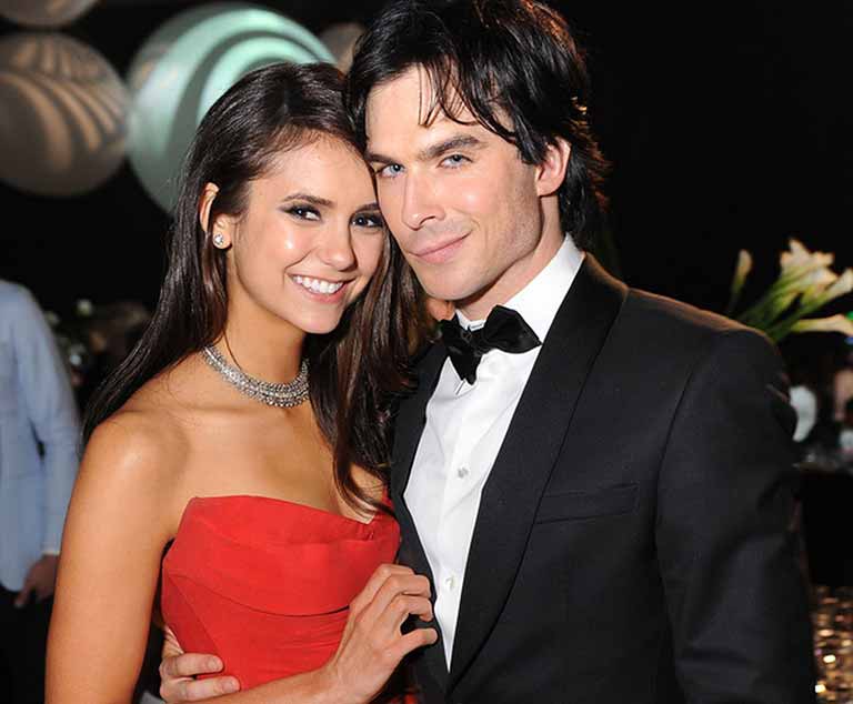 Nina with Ian Somerhalder