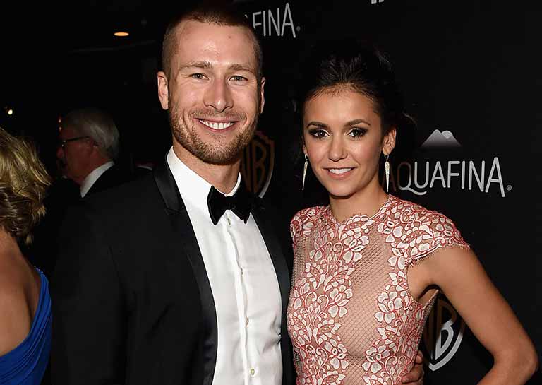 Nina with Glenn Powell