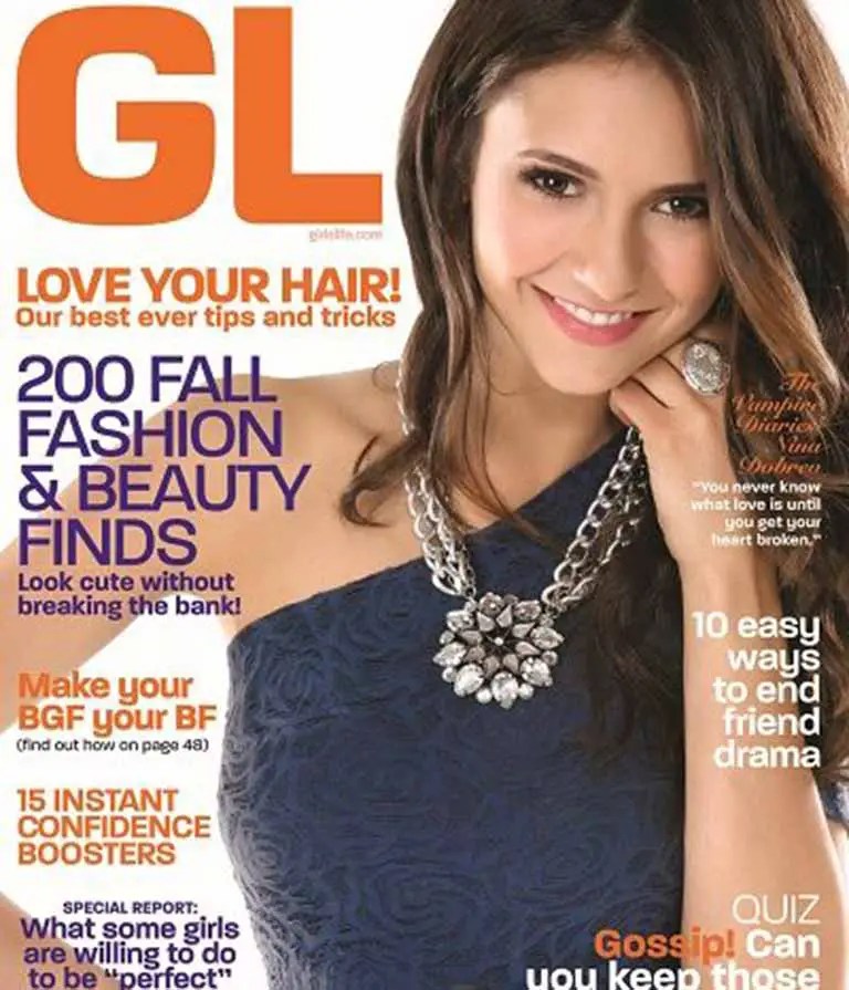 Nina on cover of Girls Like