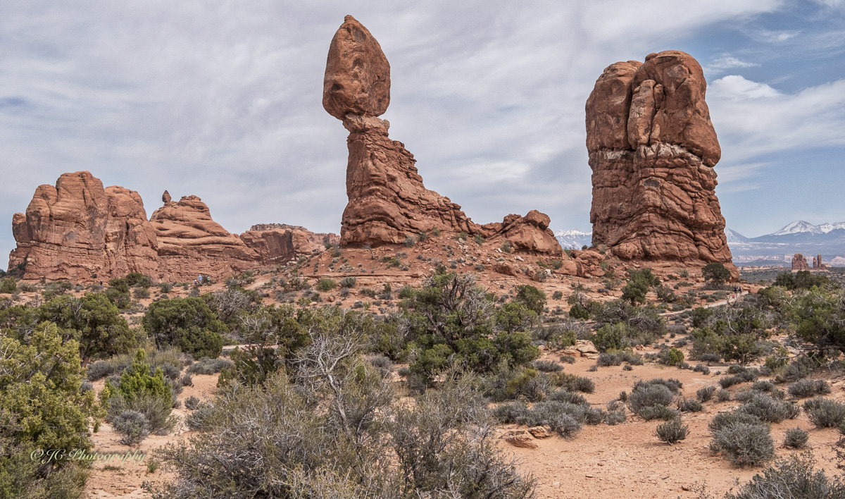 Snap Shot Balanced Rock Teetering Giant Wilderness Walks