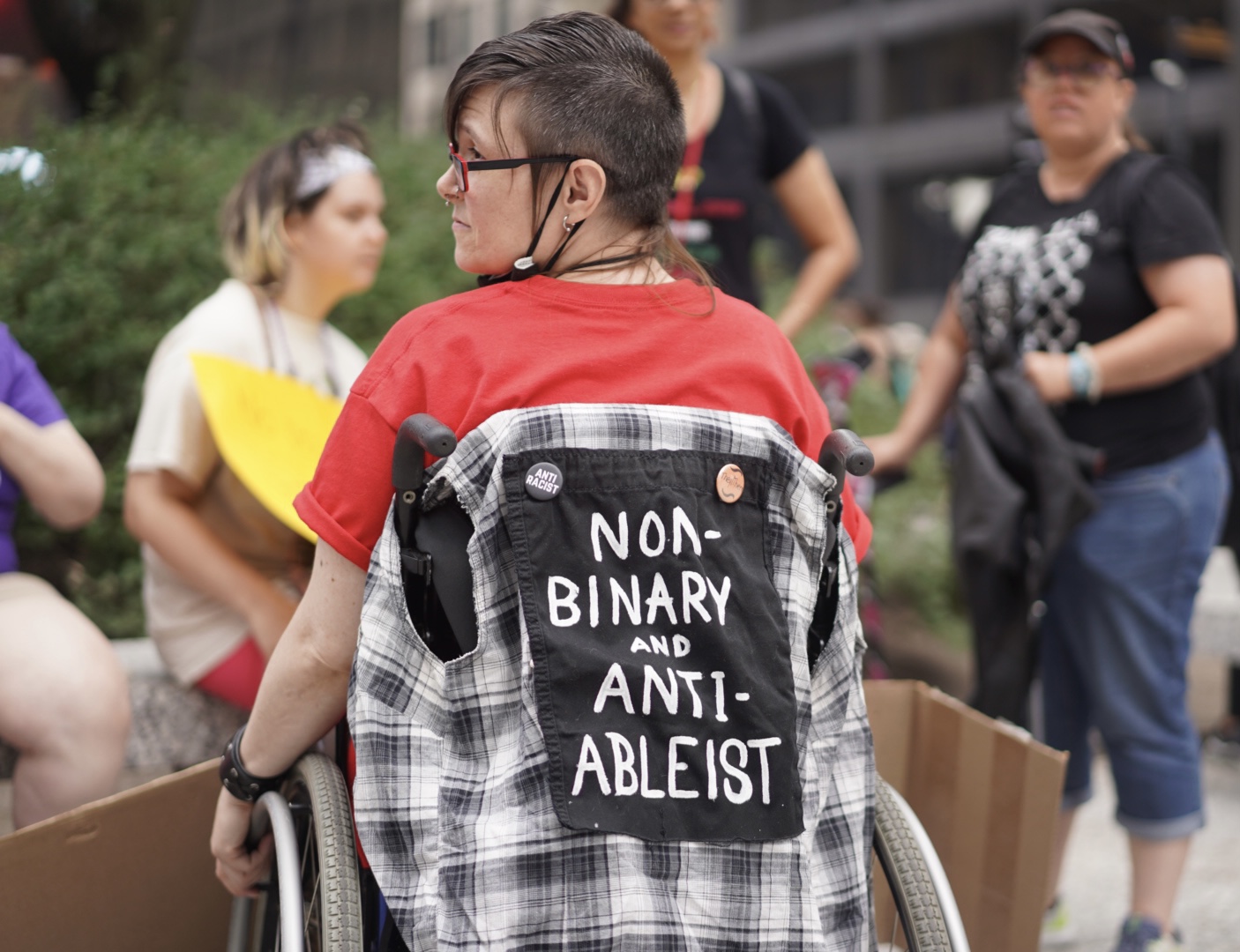 LGBTQ+ Chicagoans take part in Disability Pride Parade