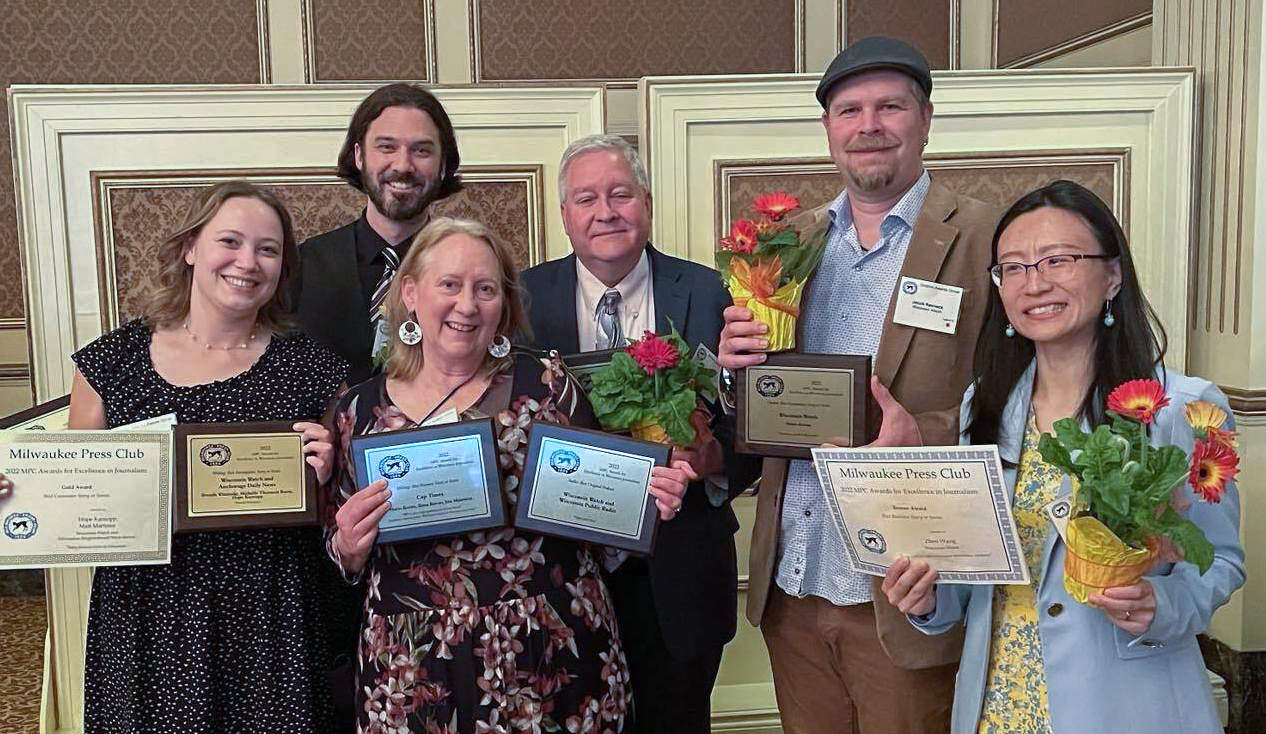 Wisconsin Watch takes six golds, four other honors in annual Milwaukee Press Club contest 