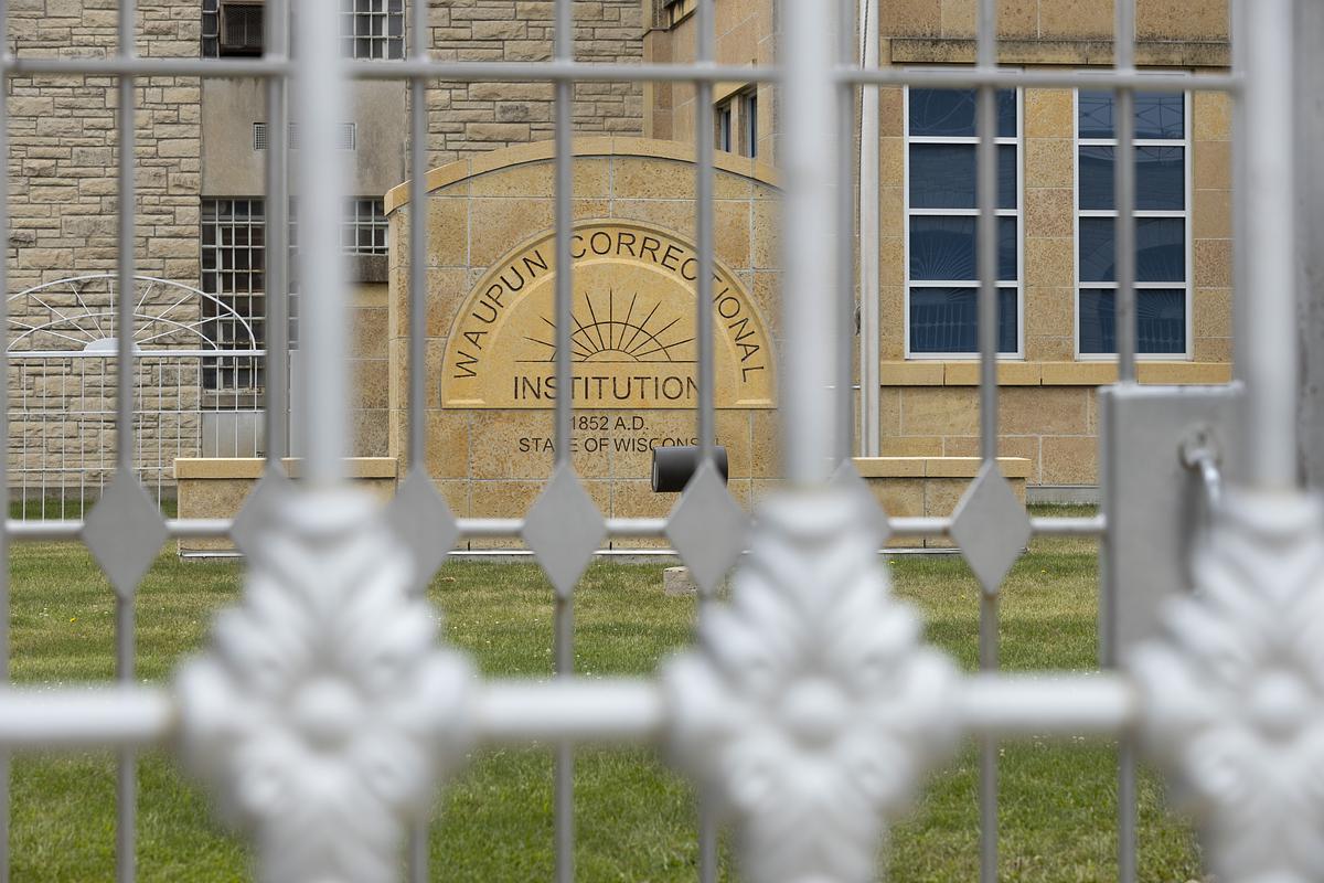 Prison behind bars