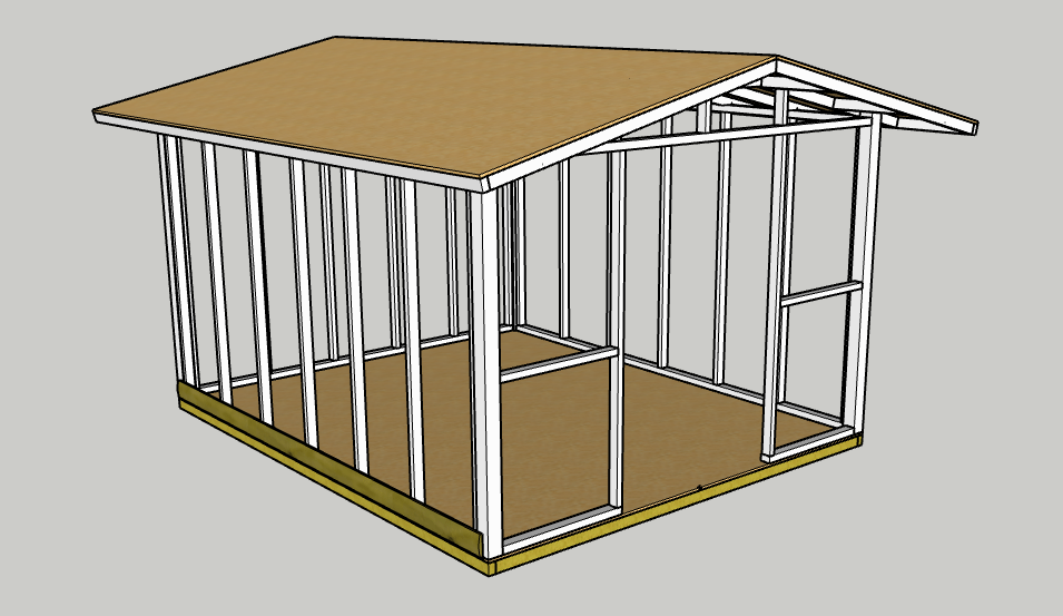 How To Build Your Own Shed From Scratch On A Budget Wood Create