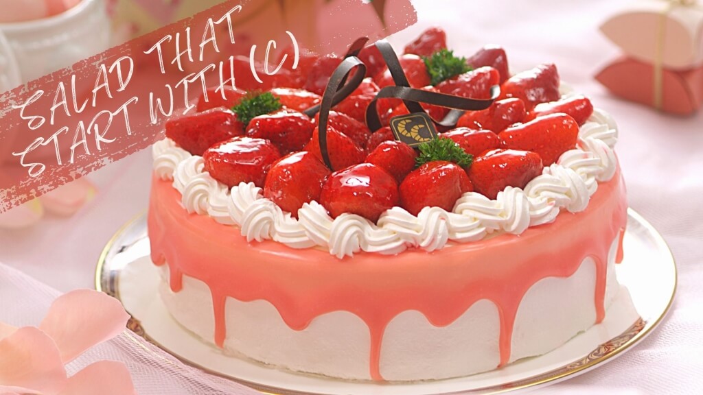 Desserts that Start with C