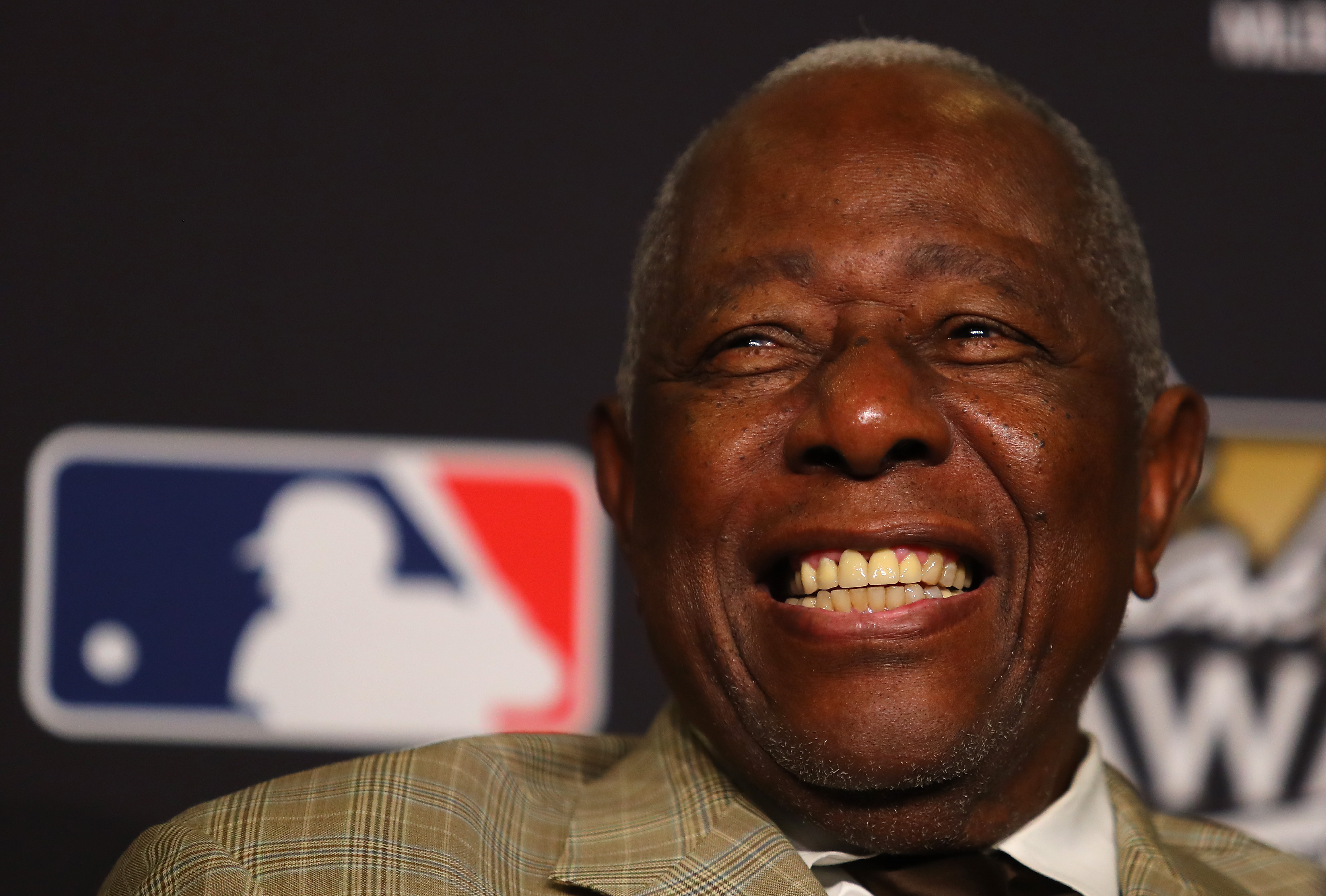 Baseball Hall of Famer Hank Aaron
