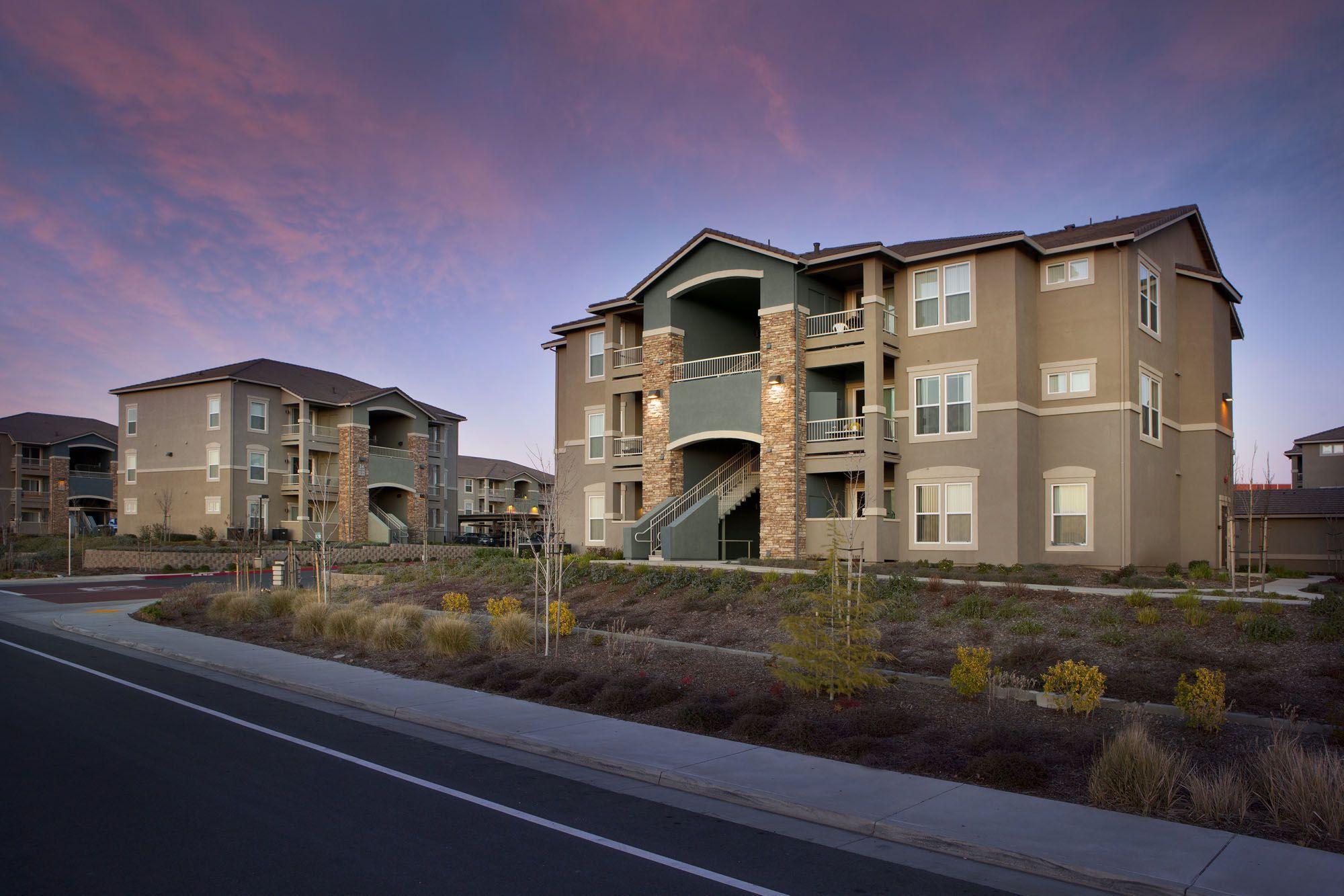 Avanath Capital Management acquired six affordable family and senior multifamily communities in Sacramento. Picture here is Whitney Ranch, affordable apartment complex. (Courtesy of Avanatha Capital Management)