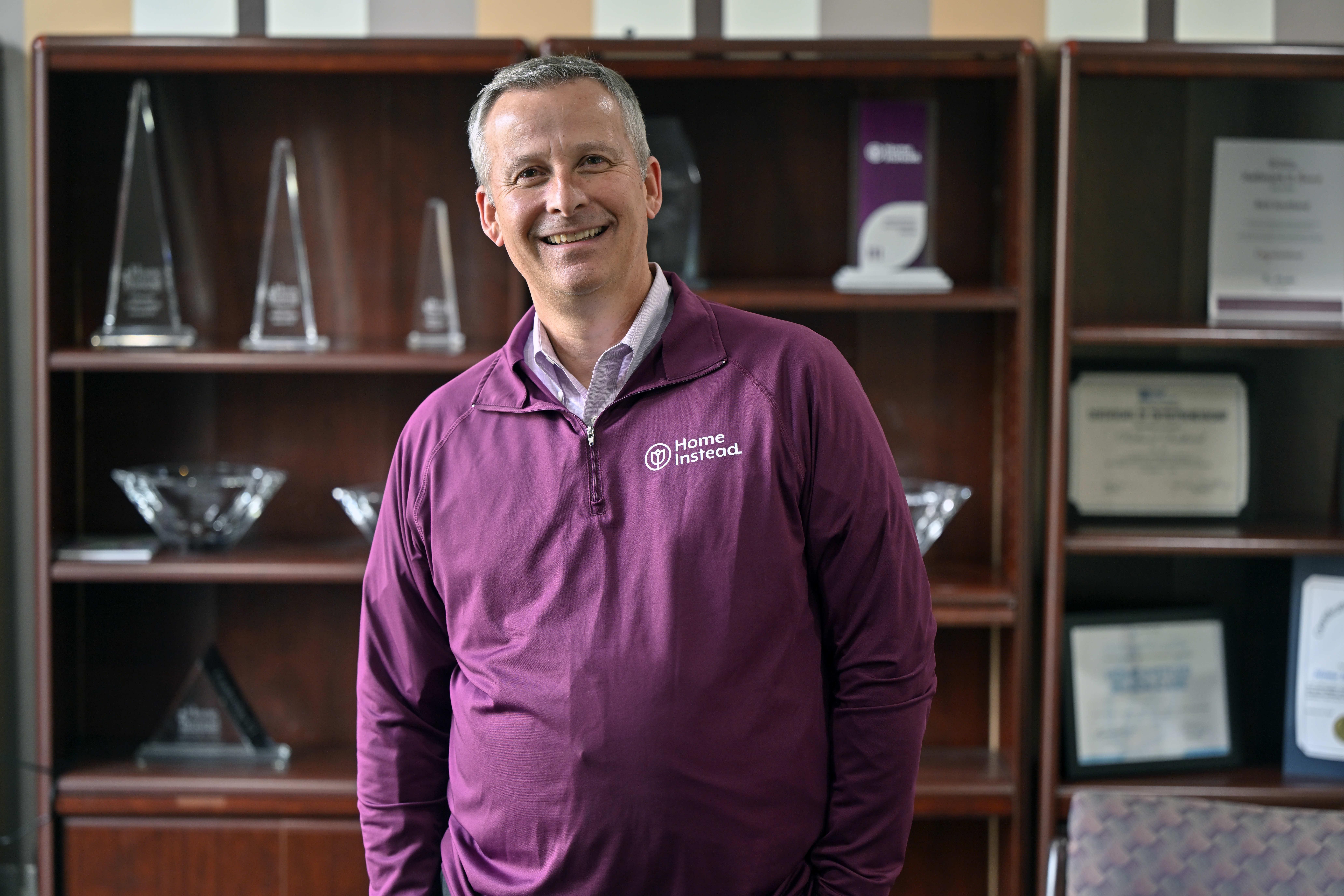 Rich Southard president of a Home Instead franchise in Whittier, CA, on Thursday, February 16, 2023. (Photo by Jeff Gritchen, Orange County Register/SCNG)