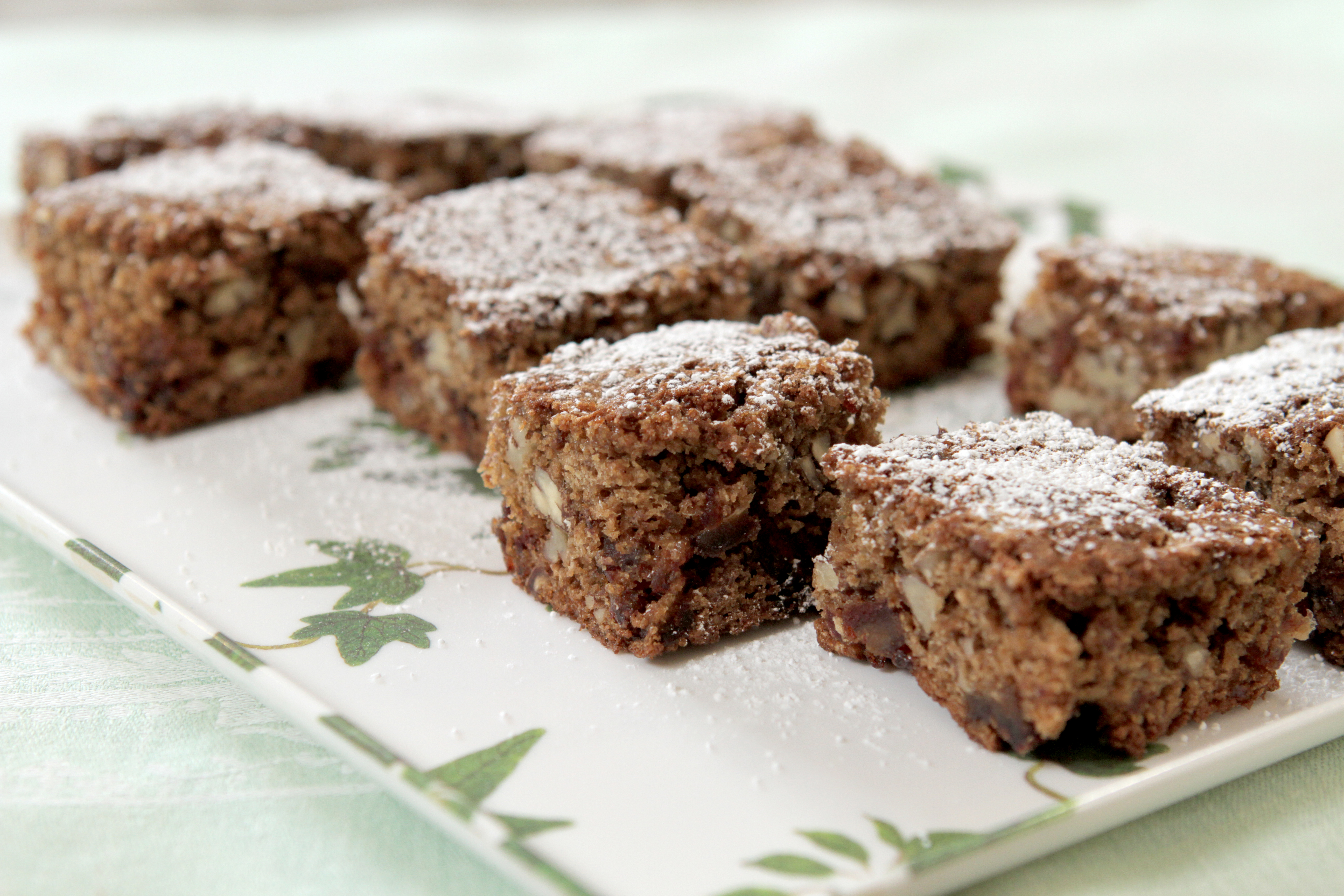 Date Bars can be made in advance and stored at room temperature. (Photo by Curt Norris)